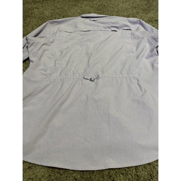 DULUTH TRADING Cool Plus Vented Fishing Shirt Roll Tab Sleeve Snap Lot Of 2 XL - Picture 10 of 13